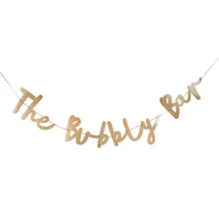 Bubbly Bar Bokstavgirlander
