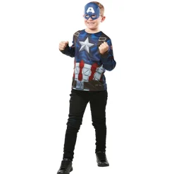Captain America® Basic Barnekostyme