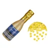 Champagne Konfettikanon Gull