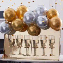 Champagne Vegg med Ballonger