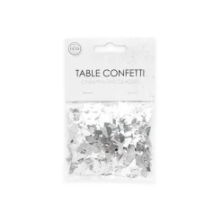 Champagneglass Konfetti Sølv