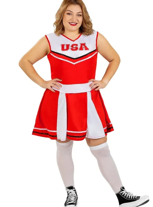 Cheerleader Kostyme Plussize