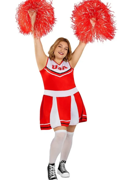 Cheerleader Kostyme Plussize