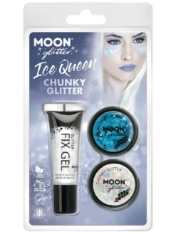 Chunky Glitter Isdronning Sminkesett