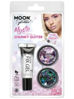 Chunky Glitter Sminkesett Havfrue