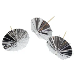 Cocktailparaplyer Sølv