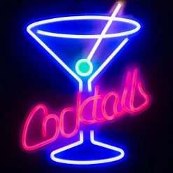 Cocktails Neonskilt