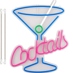 Cocktails Neonskilt