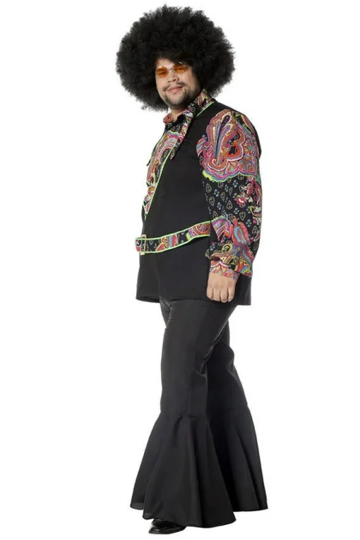 Cool Diskoskjorte Plus Size