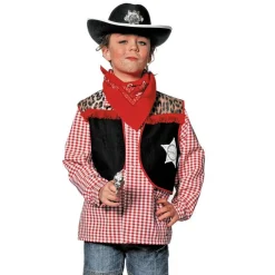 Cowboy Barnevest Kostyme
