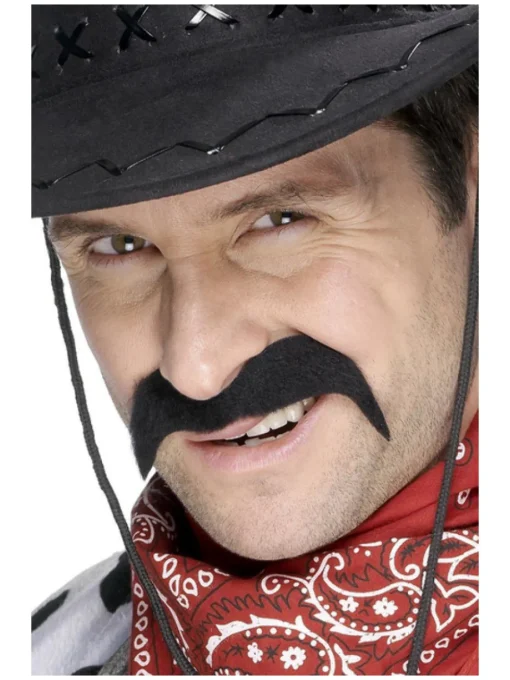 Cowboy Bart Svart