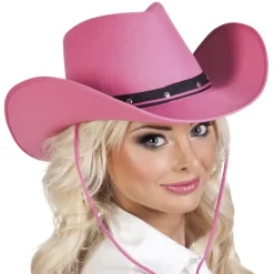 Cowboy Hatt Rosa