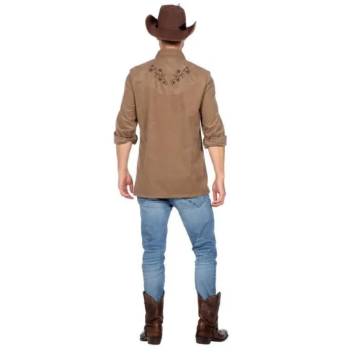 Cowboy Skjorte Brun