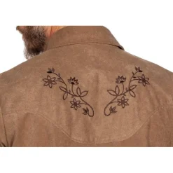 Cowboy Skjorte Brun
