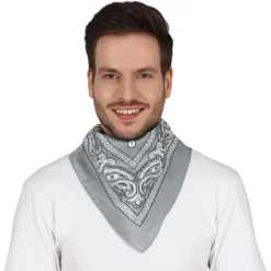 Cowboybandana Grå