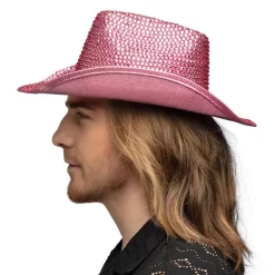 Cowboyhatt Glimmer Lyserosa