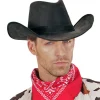 Cowboyhatt Svart