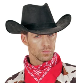 Cowboyhatt Svart