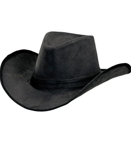 Cowboyhatt Svart