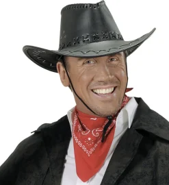 Cowboyhatt Svart