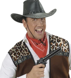Cowboyhatt Svart