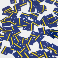 Curaçao Flagg Konfetti
