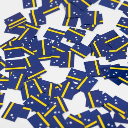 Curaçao Flagg Konfetti