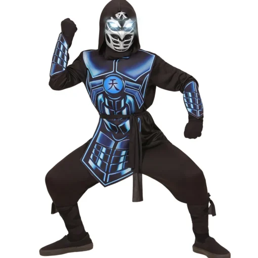 Cyber Ninja Barnekostyme