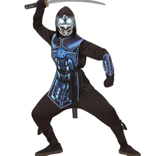 Cyber Ninja Barnekostyme