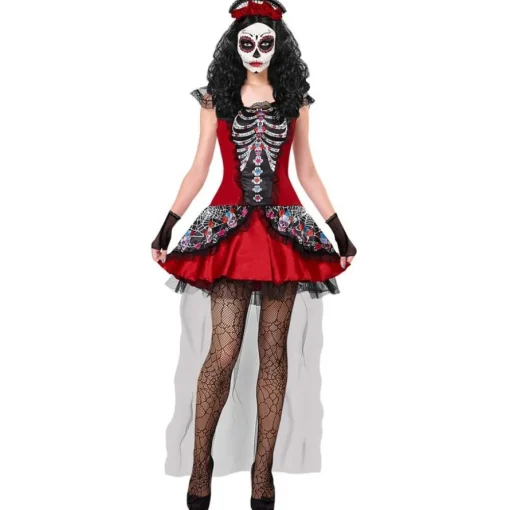 Día De Los Muertos Brud Kostyme