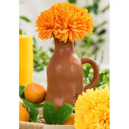 Dahila Blomster Oransje
