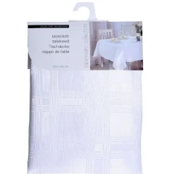 Damask Duk Hvit