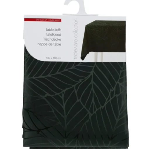 Damask Duk Mørkegrønn