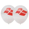Danmark Ballonger Rød og Hvit