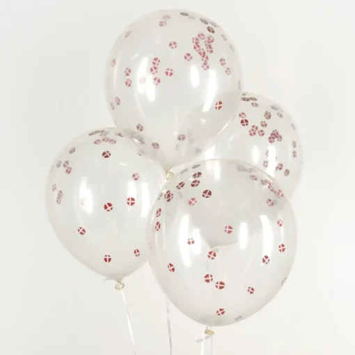 Danmark Konfetti Ballonger