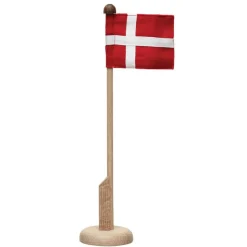 Danmark Langkilde & Søn Bordflagg Eik