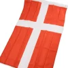 Danmark Stoff Flagg