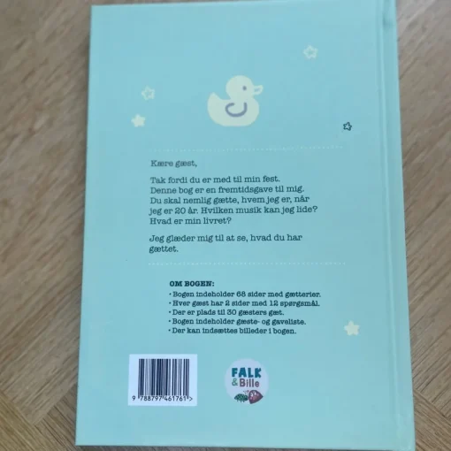 Dansk En Hilsen til Baby Pastellgrønn