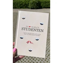 Dansk En Hjertelig Hilsen Til Studenten Gjestebok
