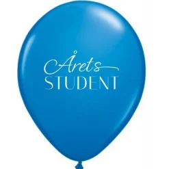 Dansk Årets Student Ballonger Blå