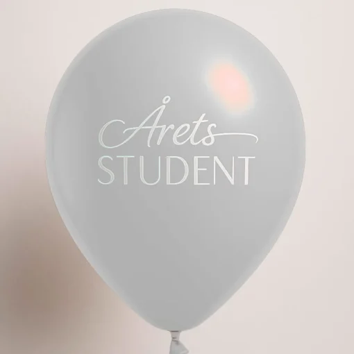 Dansk Årets Student Ballonger Grå