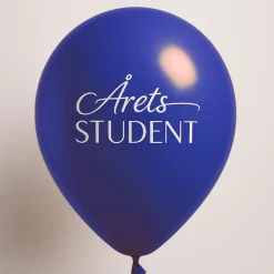 Dansk Årets Student Ballonger Kongeblå