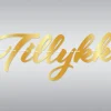 Dansk Tillykke Hengepynt Gull