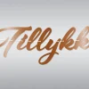 Dansk Tillykke Hengepynt Kobber