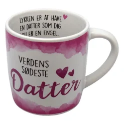Dansk Verdens Sødeste Datter Krus