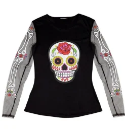 Day of the Dead Bluse
