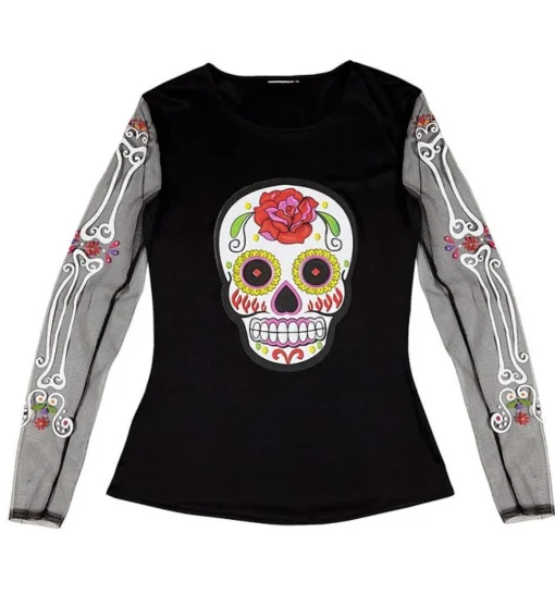 Day of the Dead Bluse