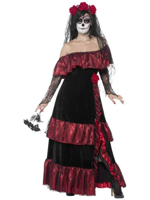 Day of the Dead Brud Kostyme