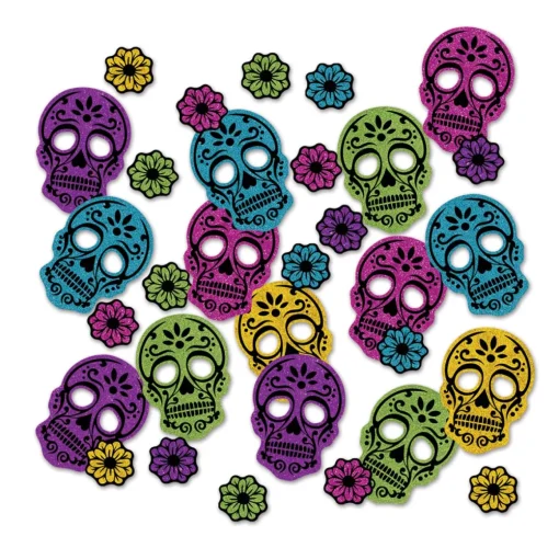 Day Of The Dead Glitter Konfetti