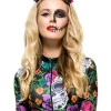 Day of the Dead Hårbånd med Roser